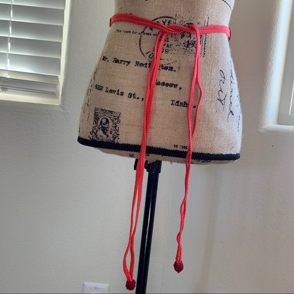 Sequin/Bugle Beaded silk belt VINTAGE 1983 PRICE FIRM - Picture 6 of 6